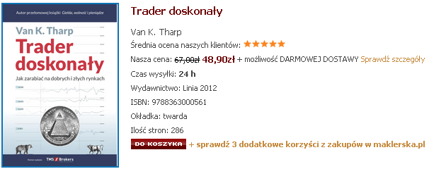 „Trader doskonały” Van K. Tharp   Recenzja