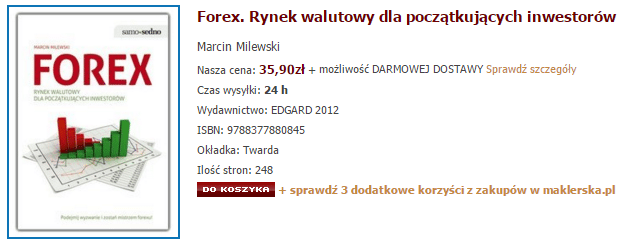 „FOREX. Rynek Walutowy dla początkujących inwestorów"   M. Milewski